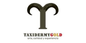 logo taxidermy gold